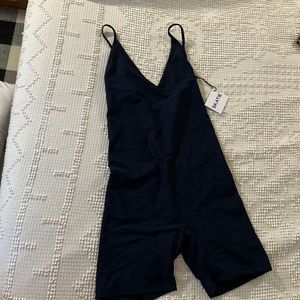 NWT Skatie Sydne bodysuit in “harbor” - dark navy